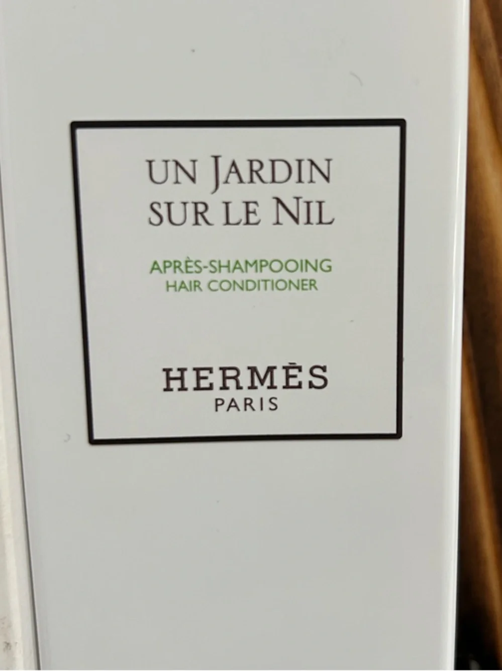 Hermès Un Jardin Sur Le Nil White Hair Conditioner